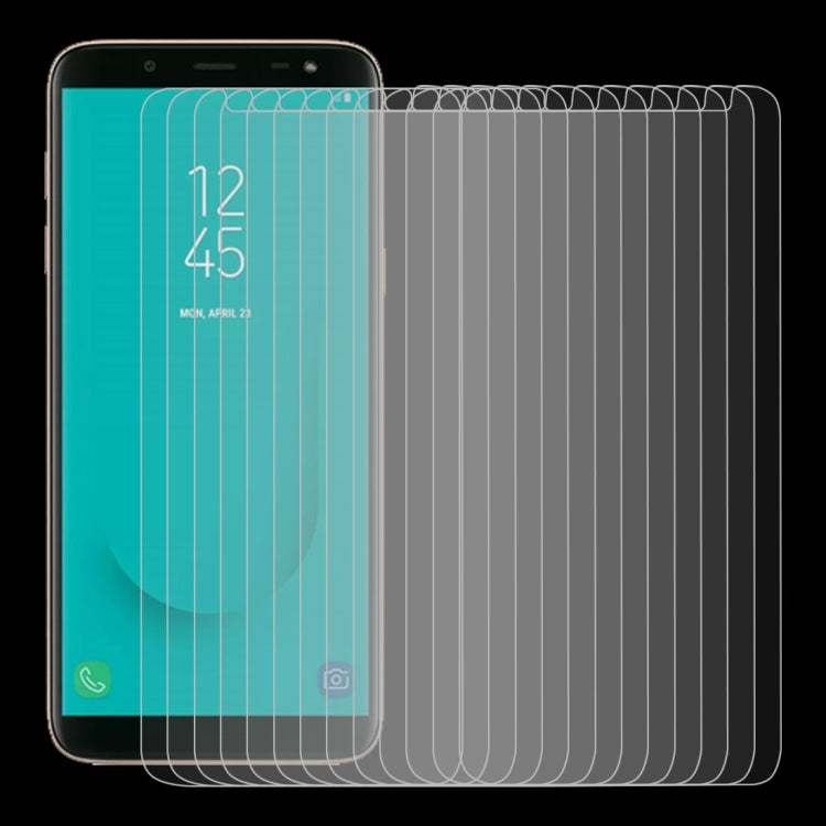 100 PCS 0.26mm 9H 2.5D Tempered Glass Film for Galaxy J6 (2018)