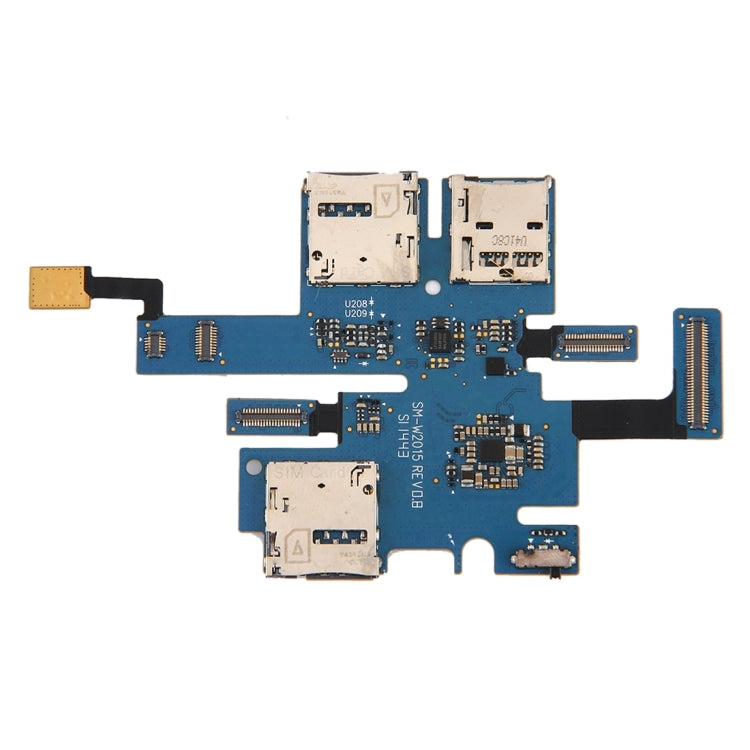 For Samsung W2015 Micro SD Card & SIM Card Reader Flex Cable