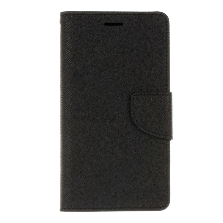 For Galaxy J7 / J700 Cross Texture Horizontal Flip Leather Case with Card Slots & Wallet & Holder