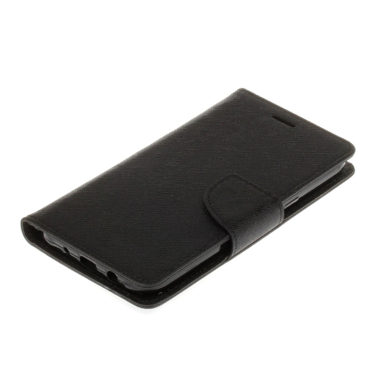 For Galaxy J7 / J700 Cross Texture Horizontal Flip Leather Case with Card Slots & Wallet & Holder