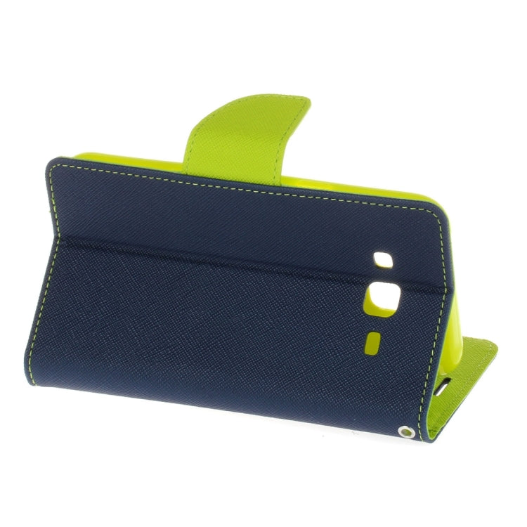 For Galaxy J7 / J700 Cross Texture Horizontal Flip Leather Case with Card Slots & Wallet & Holder