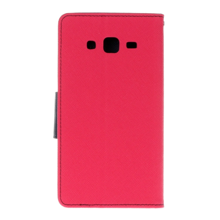 For Galaxy J7 / J700 Cross Texture Horizontal Flip Leather Case with Card Slots & Wallet & Holder