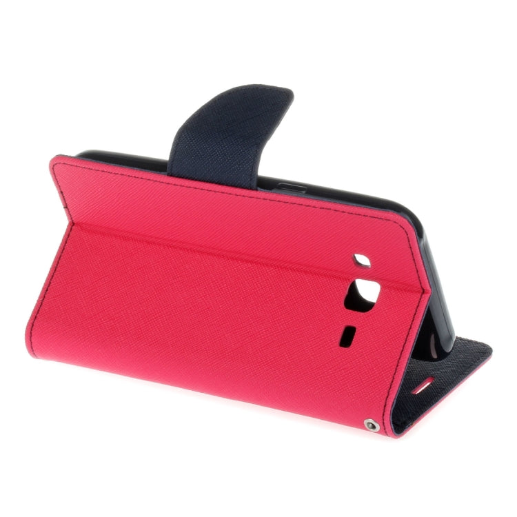 For Galaxy J7 / J700 Cross Texture Horizontal Flip Leather Case with Card Slots & Wallet & Holder