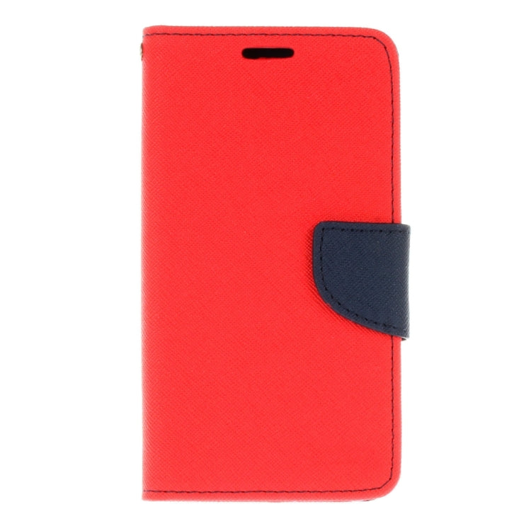 For Galaxy J7 / J700 Cross Texture Horizontal Flip Leather Case with Card Slots & Wallet & Holder