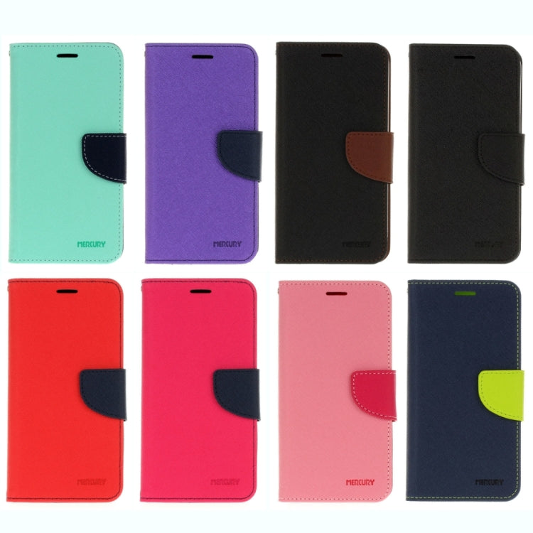 For Galaxy J7 / J700 Cross Texture Horizontal Flip Leather Case with Card Slots & Wallet & Holder
