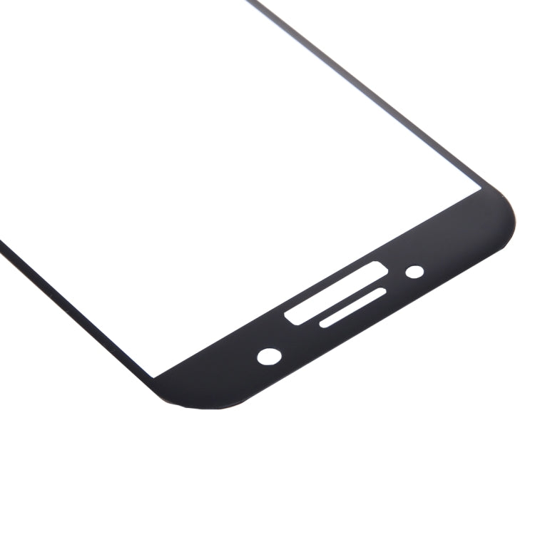 For Galaxy A7 (2017) / A720 0.26mm 9H Surface Hardness Explosion-proof Silk-screen Tempered Glass Curved Full Screen Film