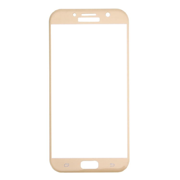 For Galaxy A7 (2017) / A720 0.26mm 9H Surface Hardness Explosion-proof Silk-screen Tempered Glass Curved Full Screen Film