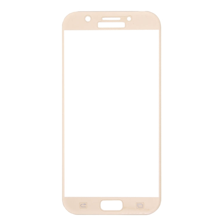 For Galaxy A7 (2017) / A720 0.26mm 9H Surface Hardness Explosion-proof Silk-screen Tempered Glass Curved Full Screen Film