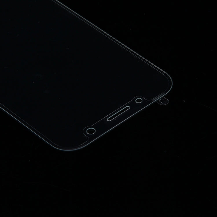 For Galaxy A7 (2017) / A720 0.26mm 9H Surface Hardness Explosion-proof Silk-screen Tempered Glass Curved Full Screen Film