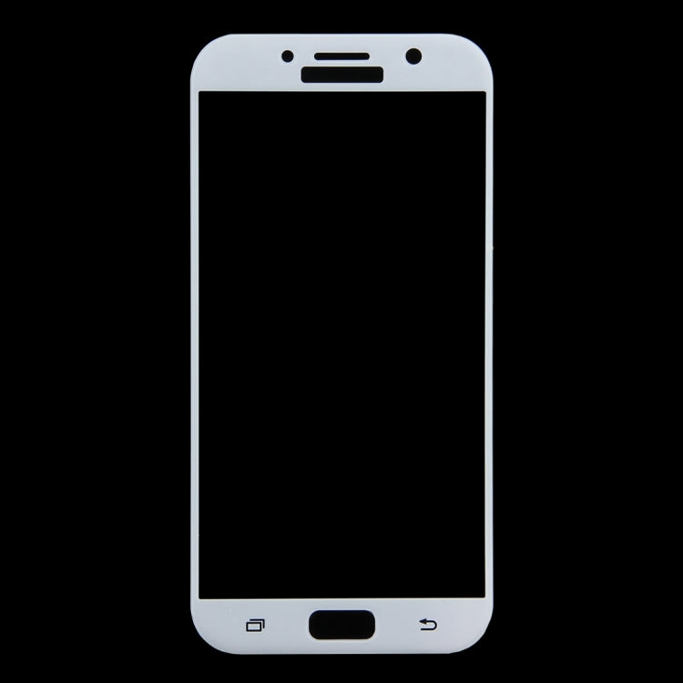For Galaxy A7 (2017) / A720 0.26mm 9H Surface Hardness Explosion-proof Silk-screen Tempered Glass Curved Full Screen Film