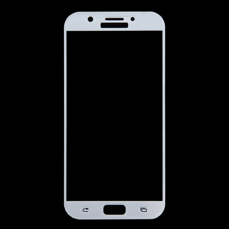 For Galaxy A7 (2017) / A720 0.26mm 9H Surface Hardness Explosion-proof Silk-screen Tempered Glass Curved Full Screen Film