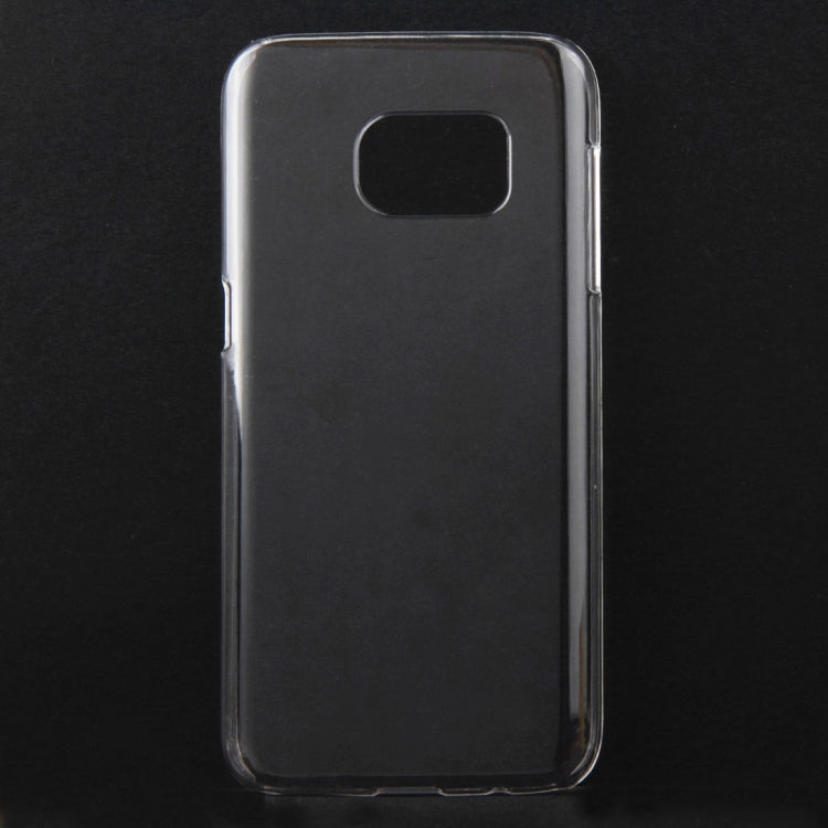 For Galaxy S7 / G930 Transparent Crystal Hard Shell Plastic Protective Case