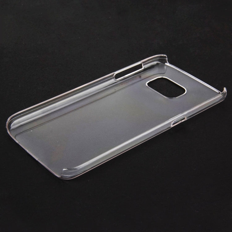 For Galaxy S7 / G930 Transparent Crystal Hard Shell Plastic Protective Case