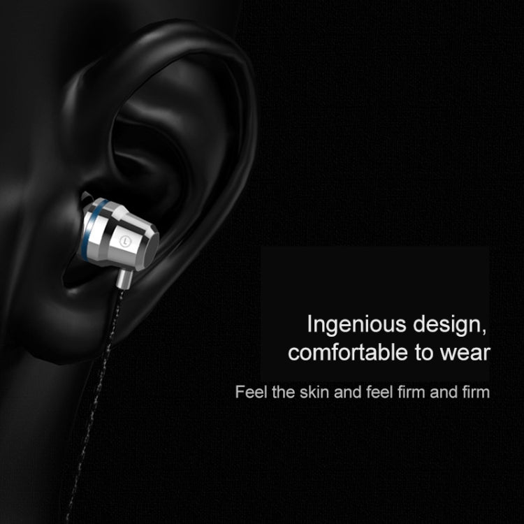 G82 1.2m Wired In Ear USB-C / Type-C Interface Metal HiFi Earphones with Mic