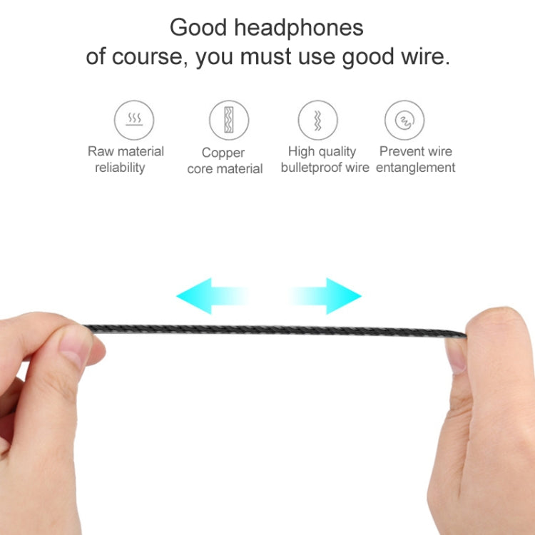 G82 1.2m Wired In Ear USB-C / Type-C Interface Metal HiFi Earphones with Mic