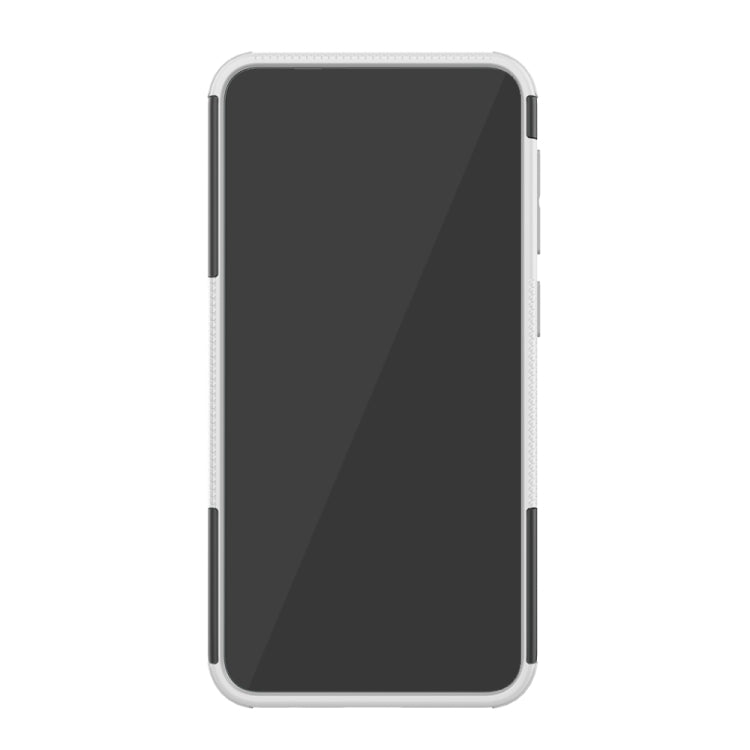 Shockproof  PC + TPU Tire Pattern Case for Galaxy M10, with Holder