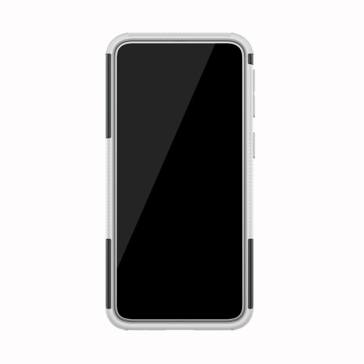 Shockproof  PC + TPU Tire Pattern Case for Galaxy A40, with Holder
