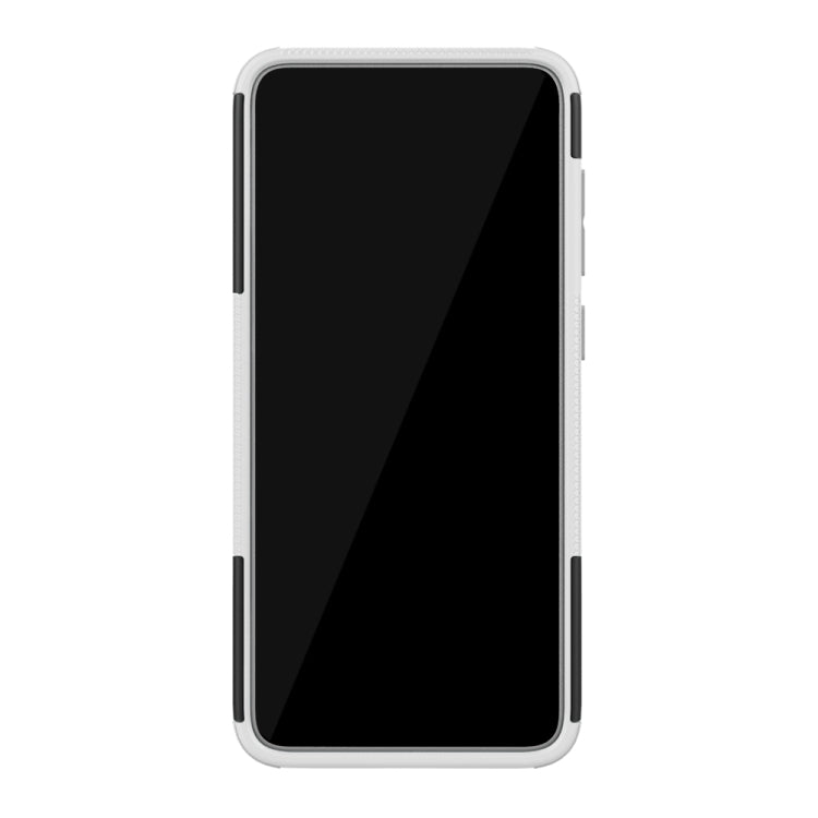Shockproof  PC + TPU Tire Pattern Case for Galaxy A70, with Holder