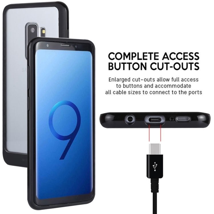 GOOSPERY New Bumper X for Galaxy S9+ PC + TPU Shockproof Hard Protective Back Case