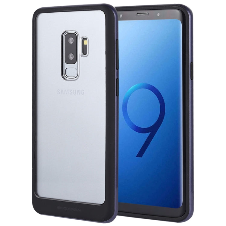 GOOSPERY New Bumper X for Galaxy S9+ PC + TPU Shockproof Hard Protective Back Case