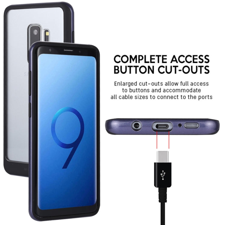 GOOSPERY New Bumper X for Galaxy S9+ PC + TPU Shockproof Hard Protective Back Case