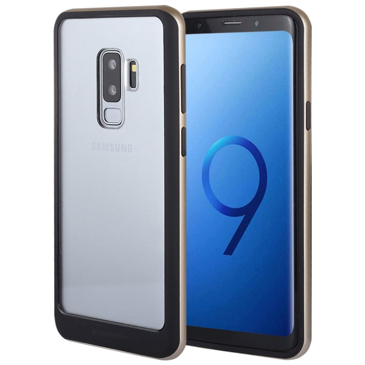 GOOSPERY New Bumper X for Galaxy S9+ PC + TPU Shockproof Hard Protective Back Case