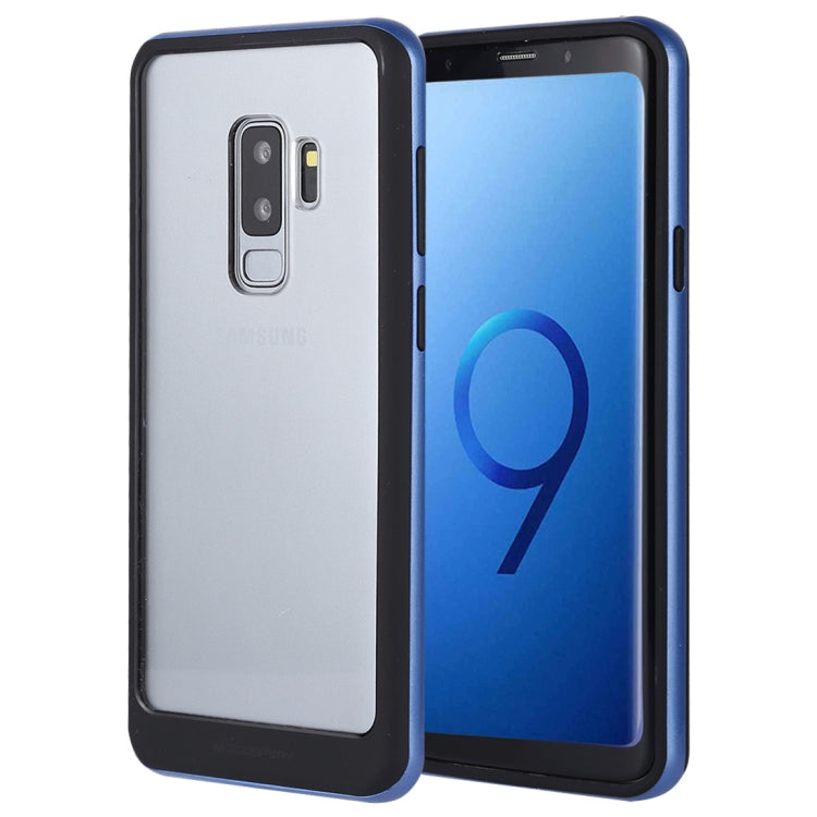 GOOSPERY New Bumper X for Galaxy S9+ PC + TPU Shockproof Hard Protective Back Case