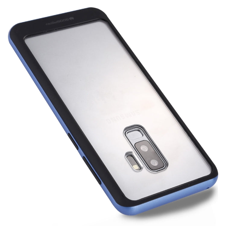 GOOSPERY New Bumper X for Galaxy S9+ PC + TPU Shockproof Hard Protective Back Case