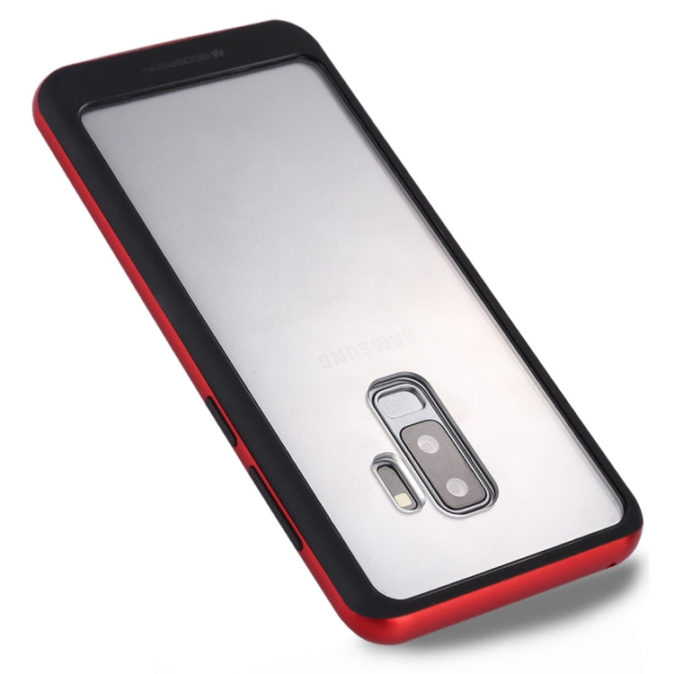 GOOSPERY New Bumper X for Galaxy S9+ PC + TPU Shockproof Hard Protective Back Case