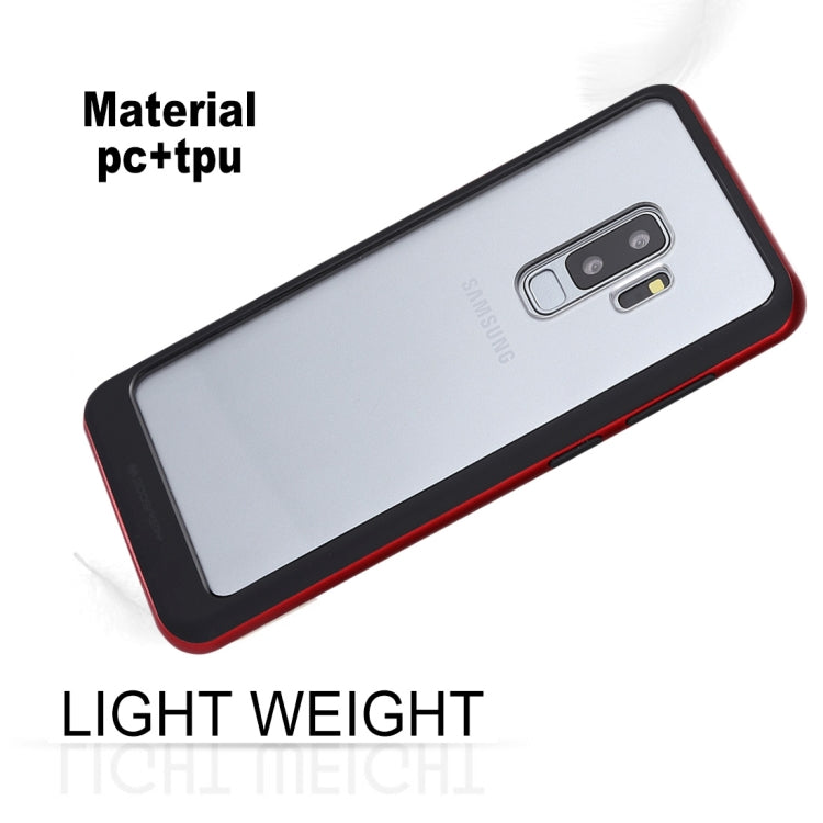 GOOSPERY New Bumper X for Galaxy S9+ PC + TPU Shockproof Hard Protective Back Case