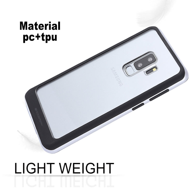 GOOSPERY New Bumper X for Galaxy S9+ PC + TPU Shockproof Hard Protective Back Case