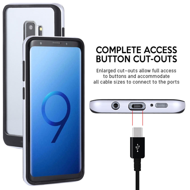 GOOSPERY New Bumper X for Galaxy S9+ PC + TPU Shockproof Hard Protective Back Case
