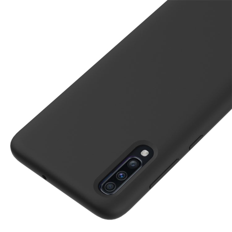 Solid Color Liquid Silicone Dropproof Protective Case for Galaxy A70