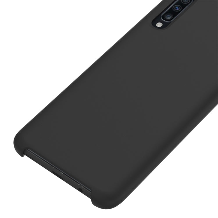 Solid Color Liquid Silicone Dropproof Protective Case for Galaxy A70