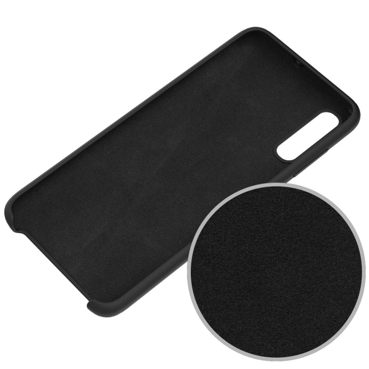 Solid Color Liquid Silicone Dropproof Protective Case for Galaxy A70
