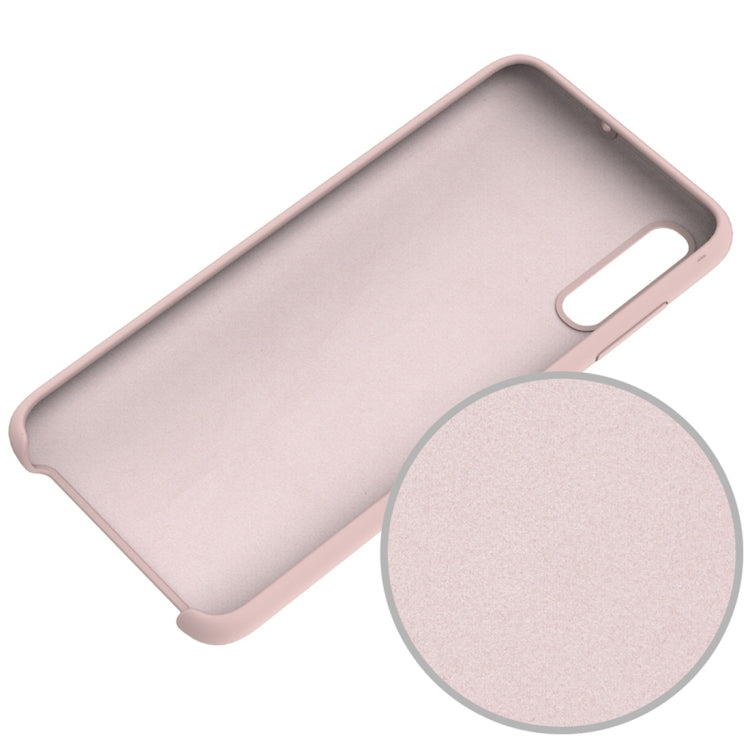 Solid Color Liquid Silicone Dropproof Protective Case for Galaxy A70