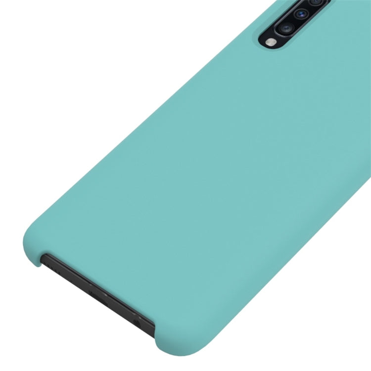 Solid Color Liquid Silicone Dropproof Protective Case for Galaxy A70