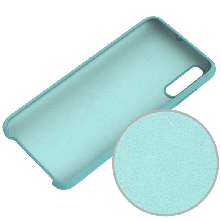 Solid Color Liquid Silicone Dropproof Protective Case for Galaxy A70