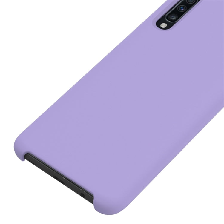 Solid Color Liquid Silicone Dropproof Protective Case for Galaxy A70