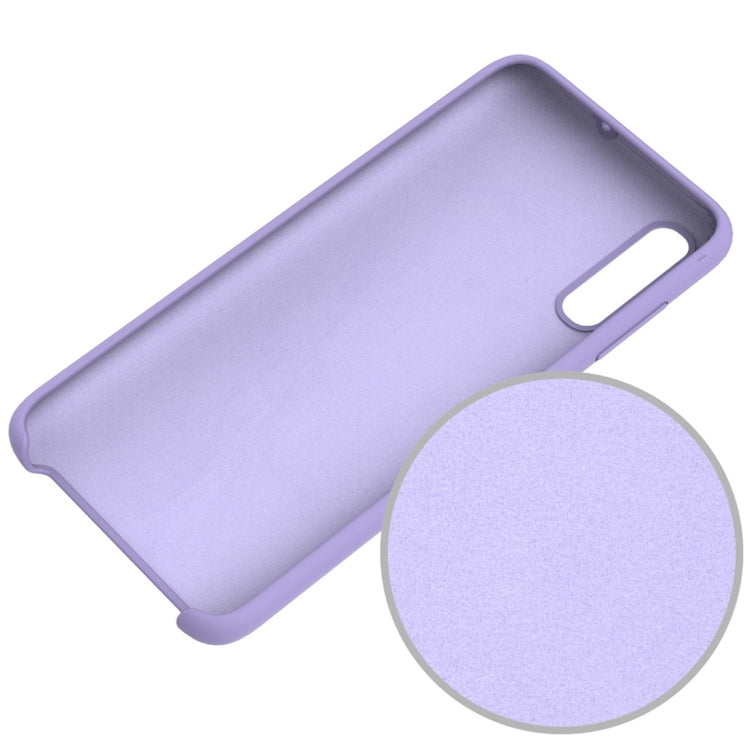 Solid Color Liquid Silicone Dropproof Protective Case for Galaxy A70
