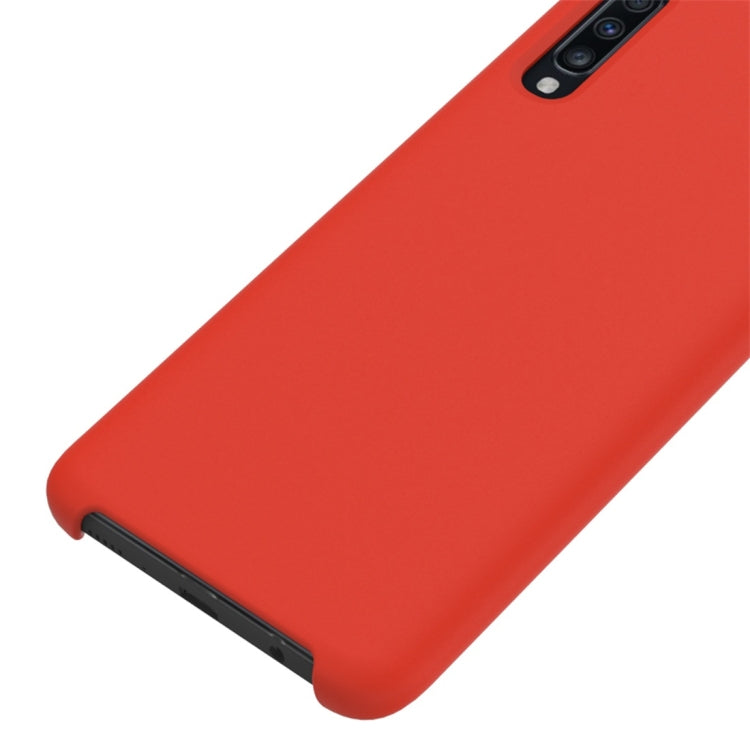 Solid Color Liquid Silicone Dropproof Protective Case for Galaxy A70