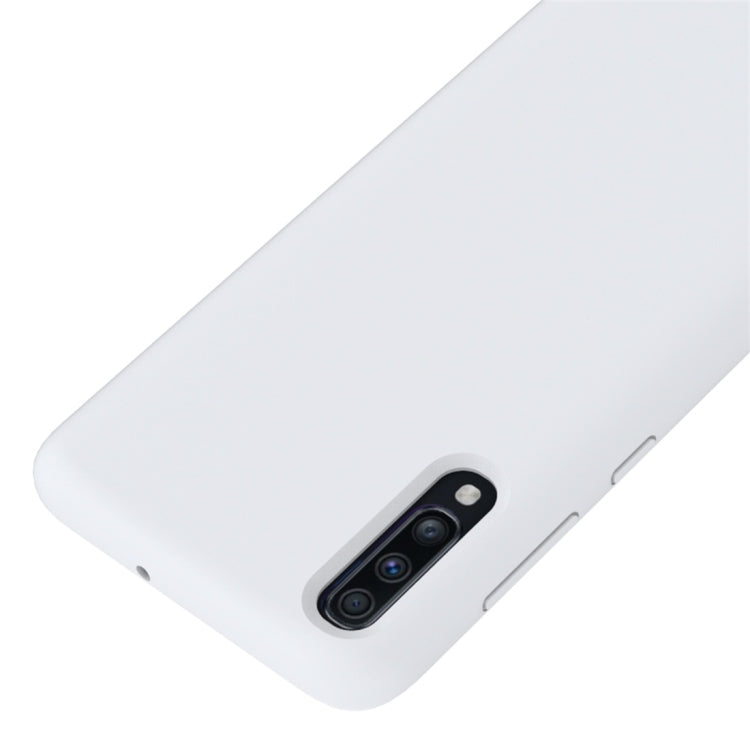 Solid Color Liquid Silicone Dropproof Protective Case for Galaxy A70
