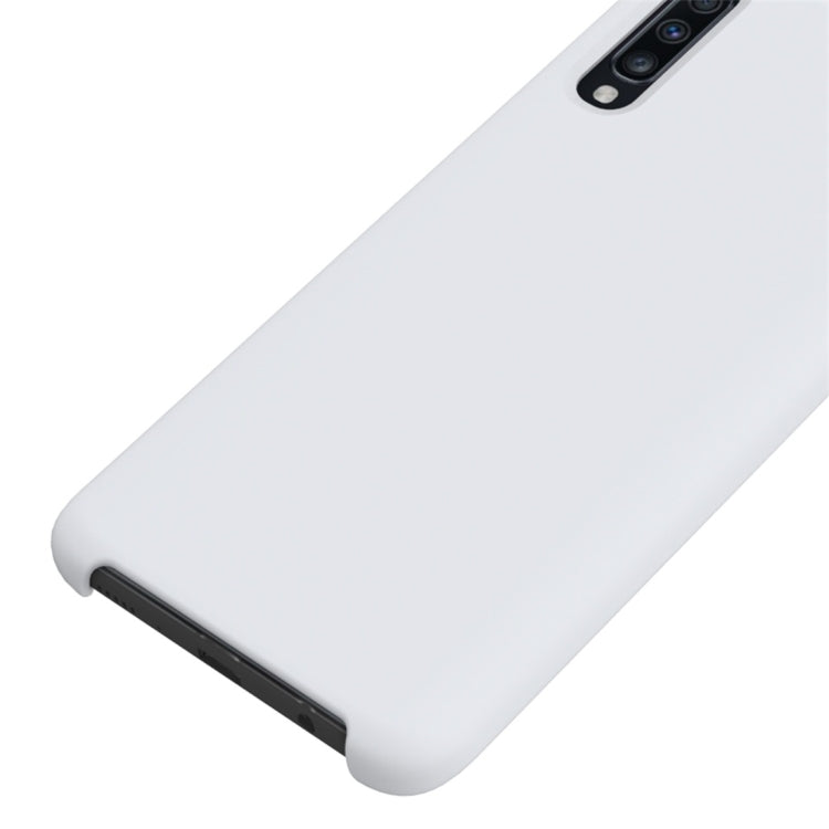 Solid Color Liquid Silicone Dropproof Protective Case for Galaxy A70
