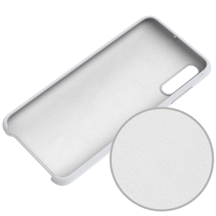 Solid Color Liquid Silicone Dropproof Protective Case for Galaxy A70