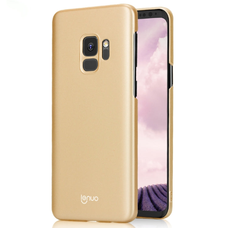 Lenuo Leshield Series Galaxy S9 PC Dropproof Protective Back Cover Case(Gold)