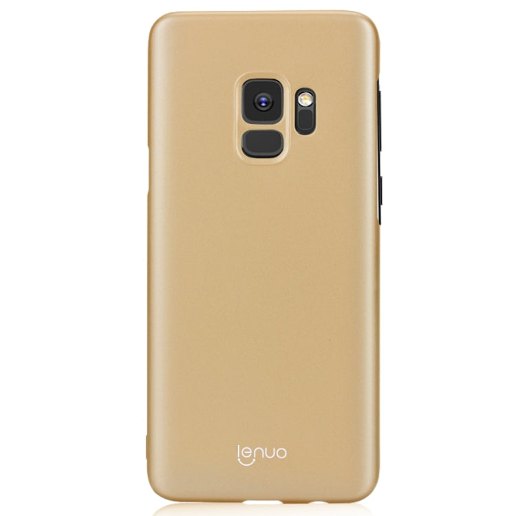 Lenuo Leshield Series Galaxy S9 PC Dropproof Protective Back Cover Case(Gold)