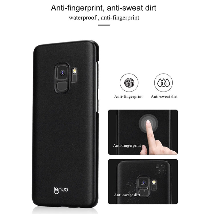 Lenuo Leshield Series Galaxy S9 PC Dropproof Protective Back Cover Case(Gold)