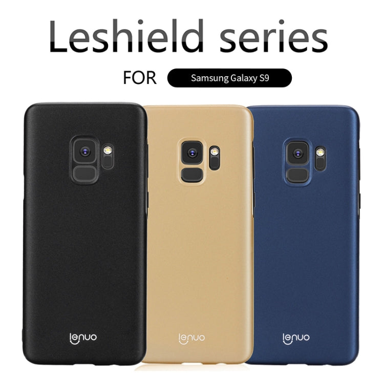 Lenuo Leshield Series Galaxy S9 PC Dropproof Protective Back Cover Case(Gold)