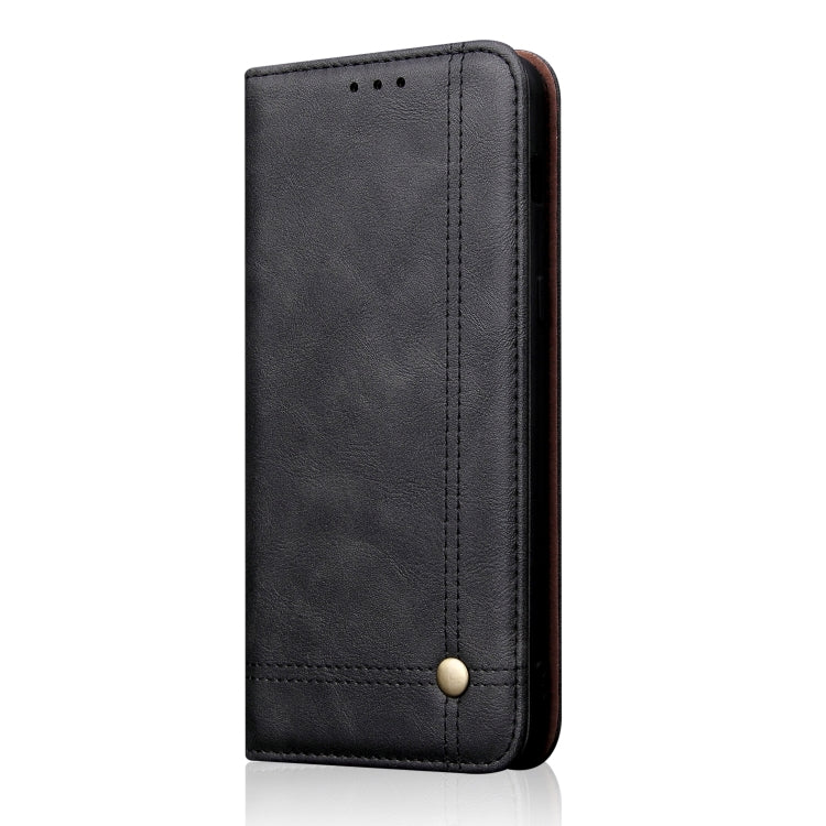 Casual Style Retro Crazy Horse Texture Horizontal Flip Leather Case for Galaxy A8s, with Card Slots & Holder & Wallet