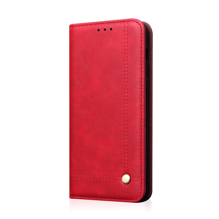 Casual Style Retro Crazy Horse Texture Horizontal Flip Leather Case for Galaxy S10+, with Card Slots & Holder & Wallet
